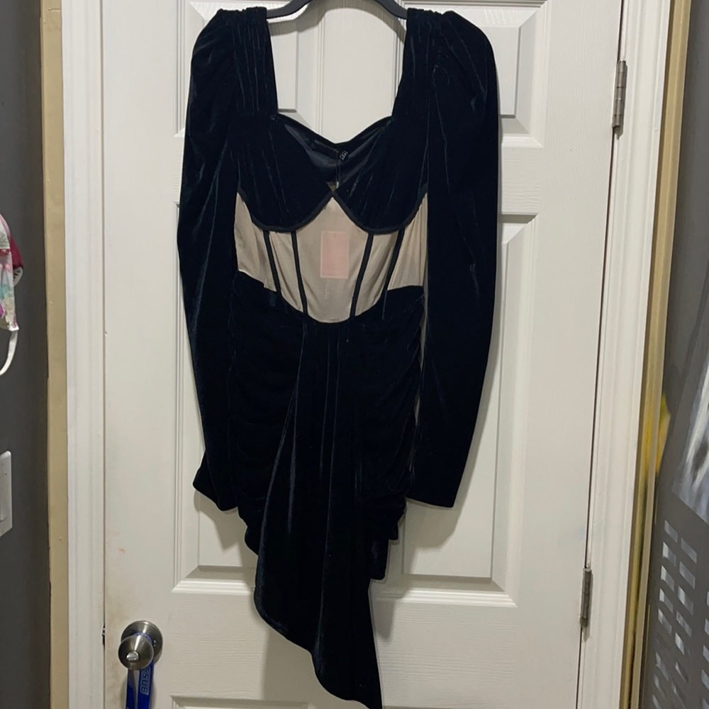Black Velvet sexy dress